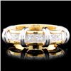 Image 1 : 18K Gold 1.11ctw Diamond Ring