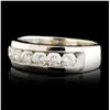 Image 2 : 14K Gold 0.84ctw Diamond Ring