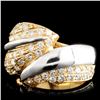 Image 2 : 14K Gold 1.88ctw Diamond Ring
