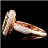 Image 3 : 14K Gold 1.33ctw Fancy Diamond Ring