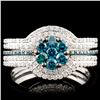 Image 1 : 14K Gold 1.12ctw Diamond Ring