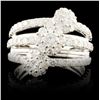 Image 1 : 14K Gold 1.88ctw Diamond Ring