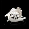 Image 1 : 14K Gold 0.31ctw Diamond Ring