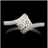 Image 1 : 14K Gold 0.31ctw Diamond Ring