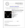 Image 4 : 14K Gold 0.28ctw Diamond Necklace