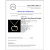 Image 4 : 14K Gold 0.18ctw Diamond Pendant