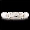 Image 2 : 14K Gold 8.80ctw Diamond Bracelet