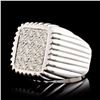Image 2 : 18K Gold 0.85ctw Diamond Ring