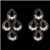Image 1 : 14K Gold 6.09ctw Diamond Earrings