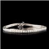 Image 1 : 14K Gold 5.71ctw Diamond Bracelet