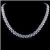 Image 1 : 14K Gold 27.20ctw Tanzanite & 3.54ctw Diamond Neck