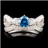 Image 1 : 18K Gold 1.35ctw Diamond Ring