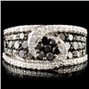 Image 1 : 14K Gold 3.01ctw Diamond Ring