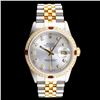 Image 1 : Rolex DateJust 18K/SS 1.50ct Diamond Watch