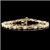 14K Gold 1.00ctw Diamond Bracelet