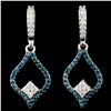 14K Gold 0.72ctw Diamond Earrings