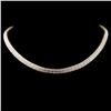 14K Yellow Gold 11.00ct Diamond Necklace