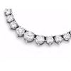 Image 3 : ^18k White Gold 9.00ct Diamond Necklace