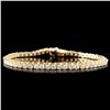 14K Gold 3.50ctw Diamond Bracelet