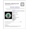 Image 4 : 14K White Gold 1.15ct Emerald & 1.14ct Diamond Rin