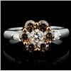 Image 1 : 14K Gold 0.99ctw Diamond Ring