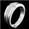 Image 2 : 14K Gold 0.33ctw Diamond Ring