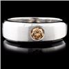 Image 1 : 18K White Gold 0.31ctw Fancy Color Diamond Ring