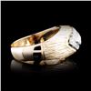 Image 3 : 18K Gold 0.43ctw Diamond Ring