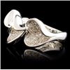 Image 2 : 18K Gold 0.53ctw Diamond Ring