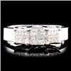 Image 1 : 18K Gold 0.50ctw Diamond Ring