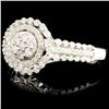 Image 2 : 18K Gold 0.54ctw Diamond Ring