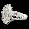 Image 2 : 18K Gold 1.26ctw Diamond Ring