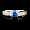 Image 1 : 18K Gold 0.93ctw Diamond Ring