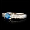 Image 2 : 18K Gold 0.93ctw Diamond Ring