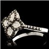 Image 2 : 14K Gold 0.55ctw Diamond Ring