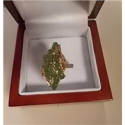 RING - 12 JADE CABACHON STONES