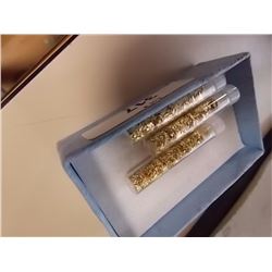 VIALS OF 24K GOLD - 3 VILES TOTAL