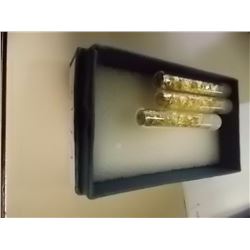 VIALS OF 24K GOLD - 3 VILES TOTAL