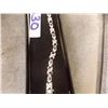 Image 3 : BRACELET -12 WHITE TOPAZ & DIAMONDS IN STERLING SILVER SETTING - INFINITY LINKS - RETAIL ~$375