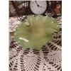Image 1 : OVAL ART DECO GLASS CANDY DISH