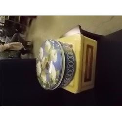 VINTAGE TINS W/CONTENTS - 2 TTL
