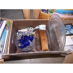 BOX ASSORTED BOOKS & TAPES