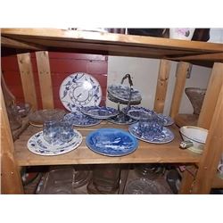 SHEFL - DECROATIVE COLLECTABLES  - DISHES ETC