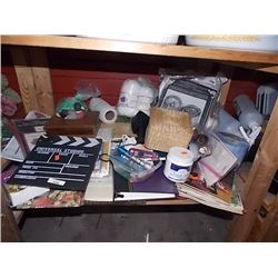 SHELF OF COLLECTABLES