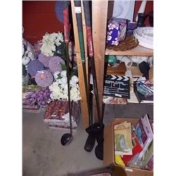 GOLF CLUBS - 3 TTL DEGREE AND BOOK