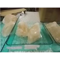 TRAY OF ASSORTED HIMALAYAN SALT - NOT TRAY - 2 PC