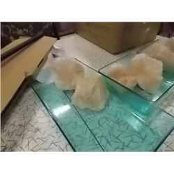 TRAY OF ASSORTED HIMALAYAN SALT - NOT TRAY - 2 PC