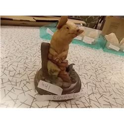 ROYAL DOULTON FIGURE - PIG ON BRICK WALL