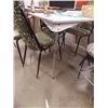 Image 1 : VINTAGE TABLE WITH 4 CHAIRS