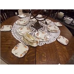 LARGE LOT OF BONE CHINA "ANSLEY ENGLAND" - 38 PC TTL